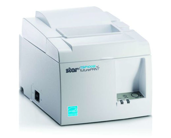Picture of Star TSP100 (TSP143IIIBI2) Bluetooth Receipt Printer - White